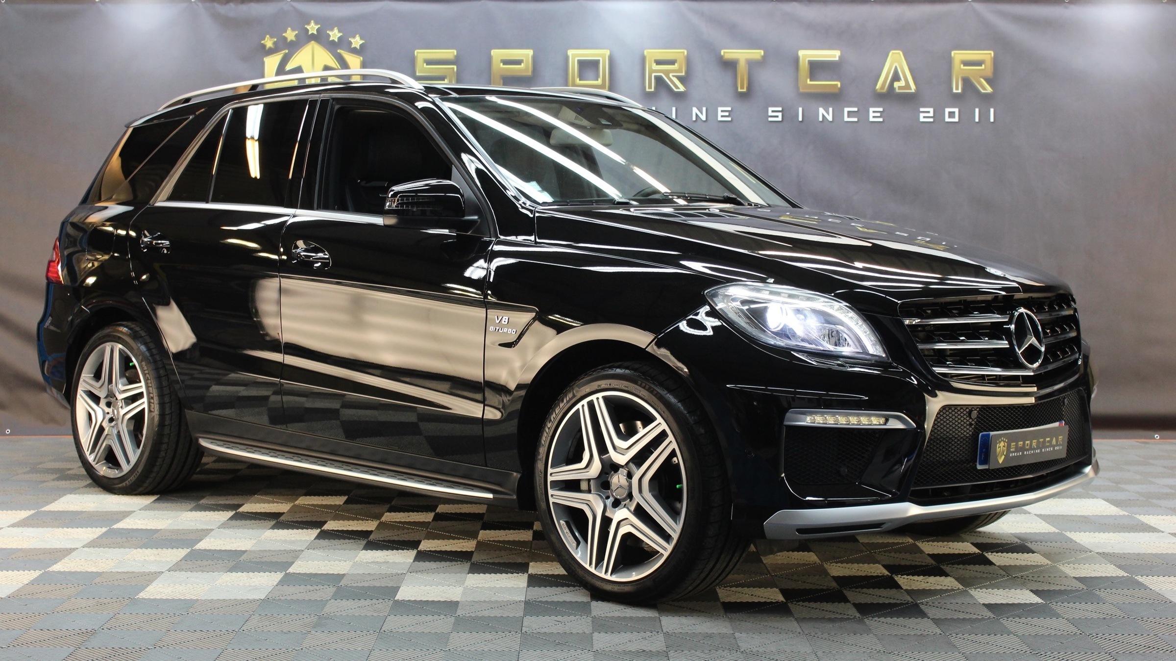 Voiture d'occasion Mercedes Classe M ML 63 AMG V8 BITURBO 525CH Réf